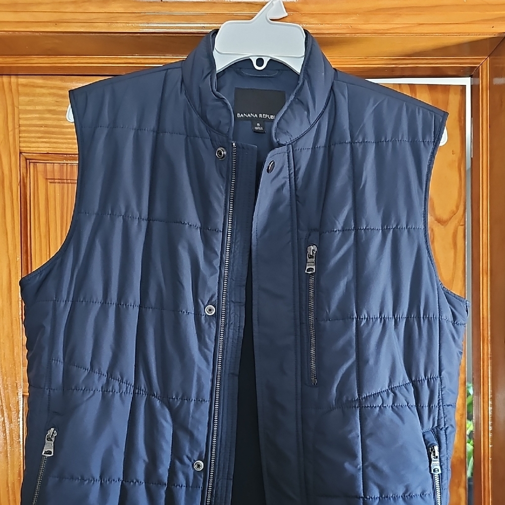 Banana Republic Men's Navy Vest